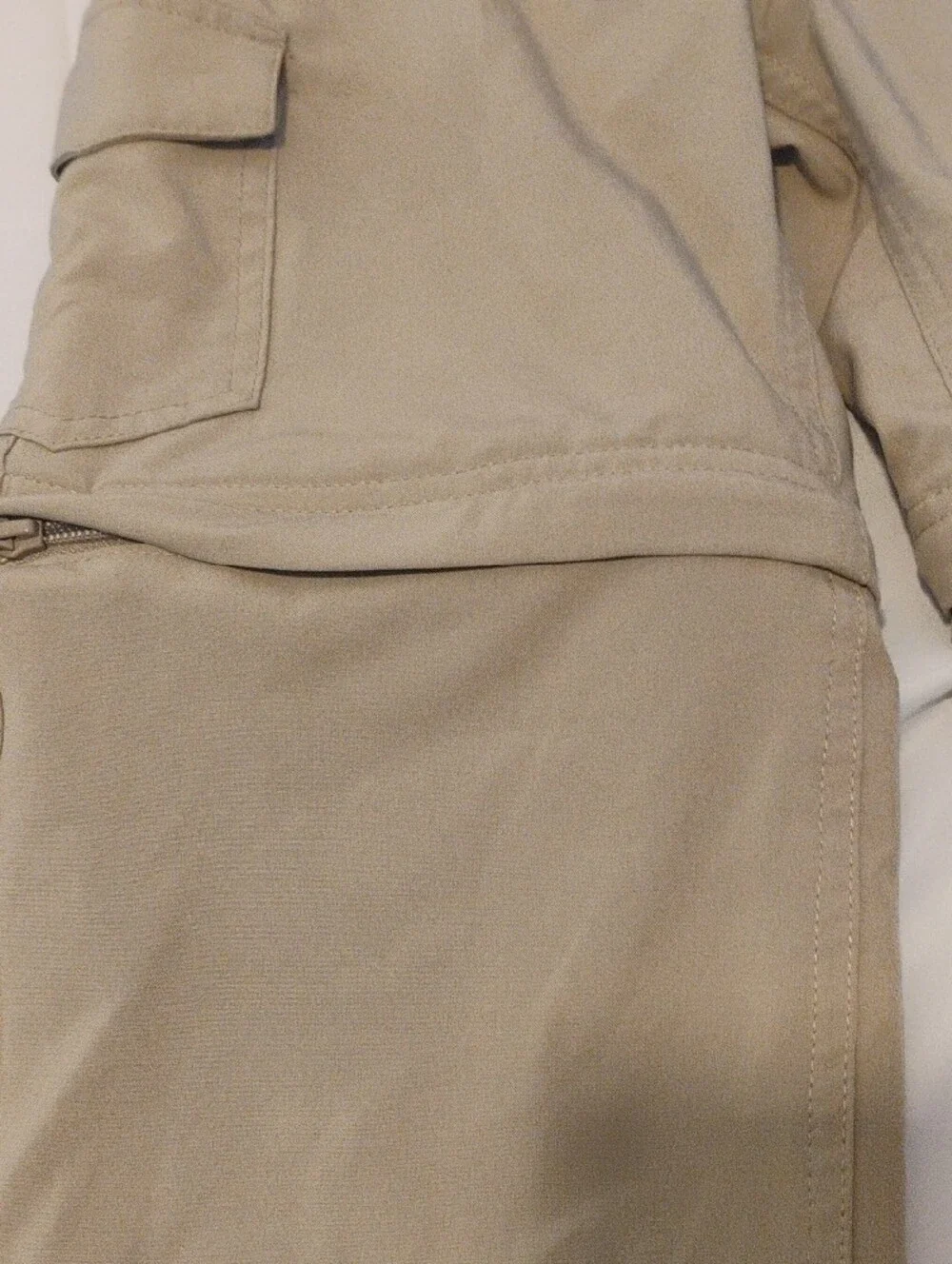 Magellan Outdoors Fish Gear Boys Convertible Cargo Pants Khaki Youth Small 8